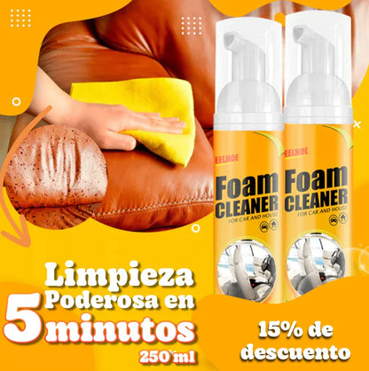 Espuma Limpiadora Multiusos Brillo Fácil [Acción en 5 minutos]
