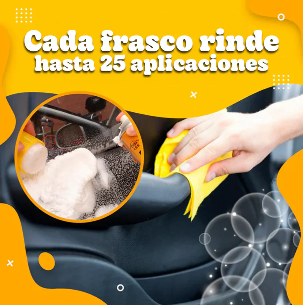 Espuma Limpiadora Multiusos Brillo Fácil [Acción en 5 minutos]