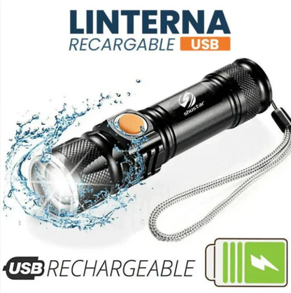 LINTERNA USB X2 UND
