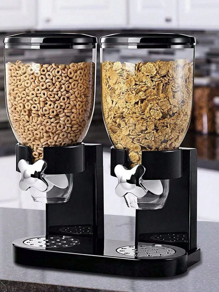 Dispensador De Cereal Despachador Doble