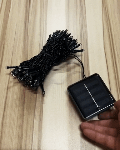 FOCOS SOLARES NAVIDEÑAS MULTICOLOR 10m